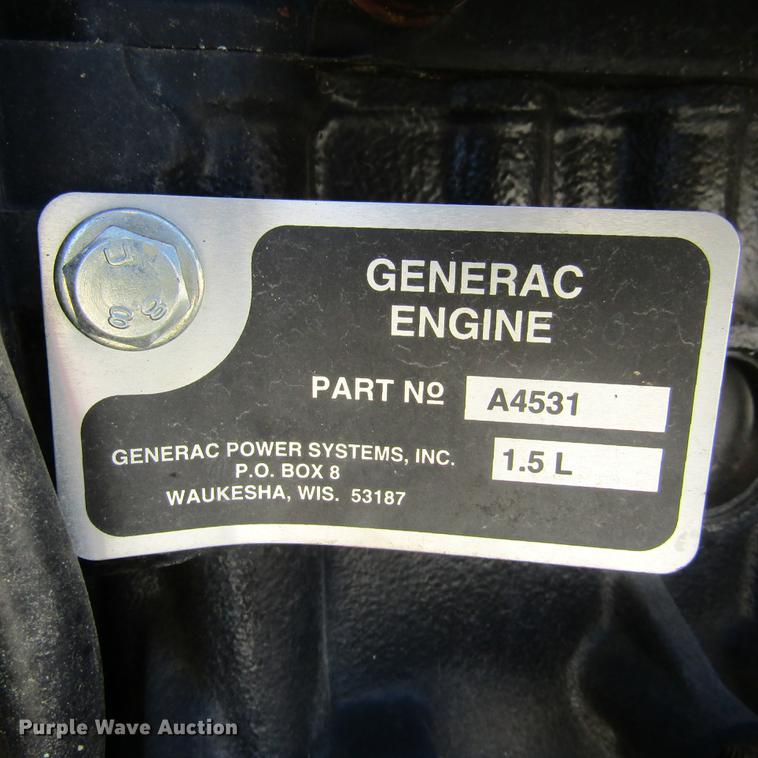 image for item DD2707 1998 Generac 00995-1 generator