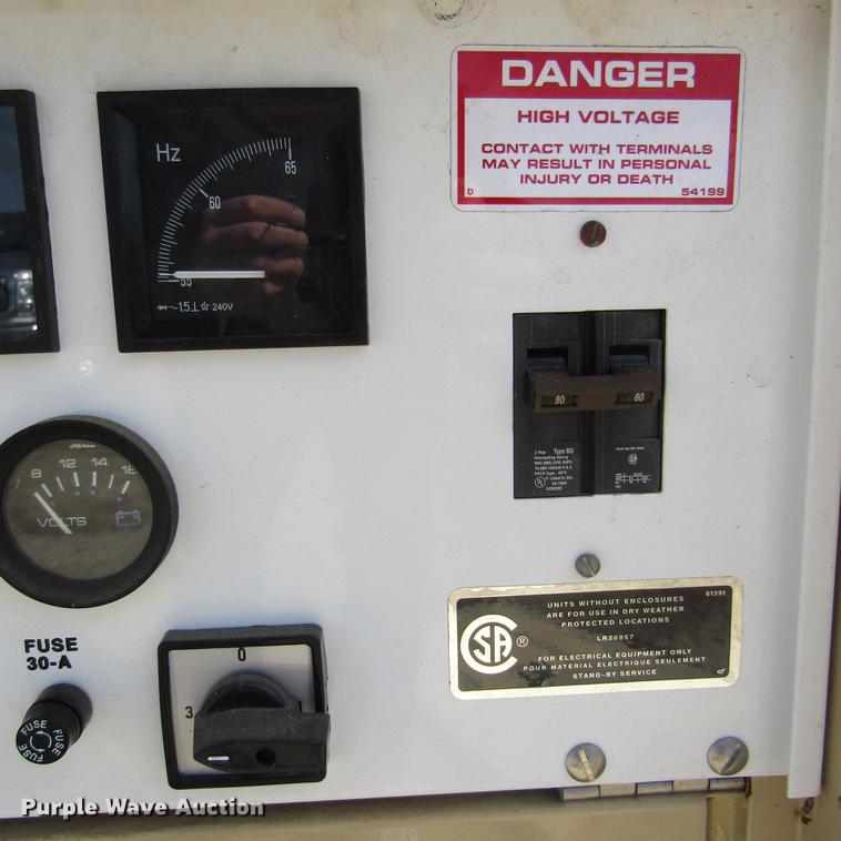 image for item DD2707 1998 Generac 00995-1 generator