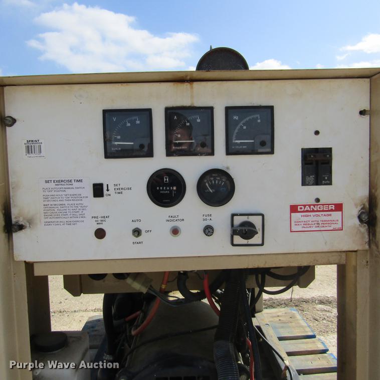 image for item DD2708 1998 Generac 00752-6 generator