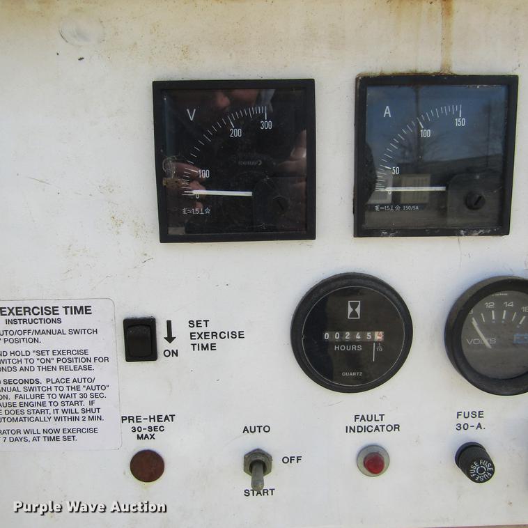 image for item DD2708 1998 Generac 00752-6 generator