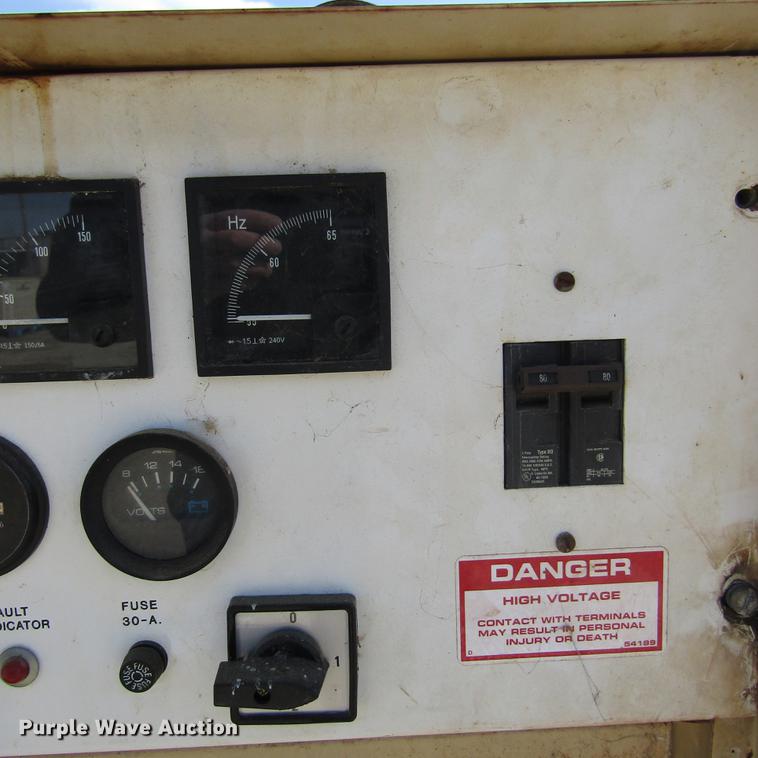 image for item DD2708 1998 Generac 00752-6 generator