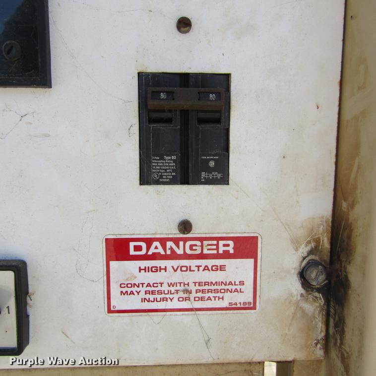 image for item DD2708 1998 Generac 00752-6 generator