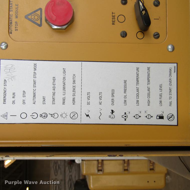 image for item DD2719 Caterpillar SR4 generator