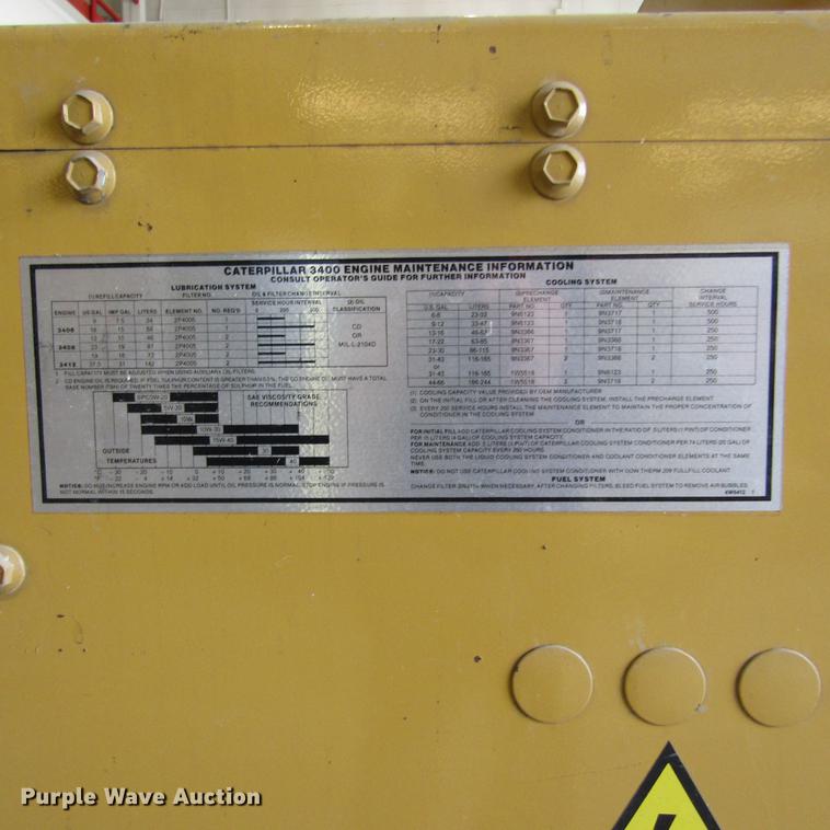 image for item DD2719 Caterpillar SR4 generator