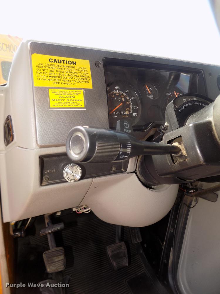 image for item DD2779 1995 GMC G3500 Vandura school bus