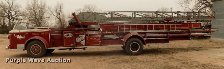 image for item DD2816 1958 American Lafrance ladder fire truck