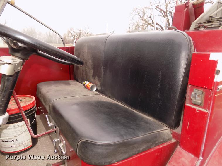 image for item DD2816 1958 American Lafrance ladder fire truck