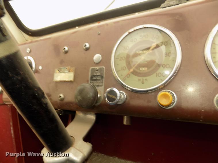 image for item DD2816 1958 American Lafrance ladder fire truck