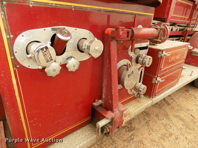 image for item DD2816 1958 American Lafrance ladder fire truck