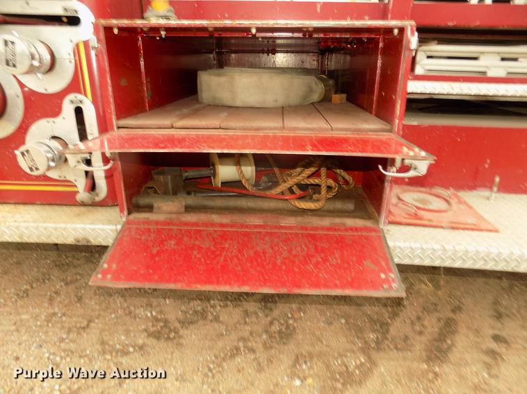 image for item DD2816 1958 American Lafrance ladder fire truck
