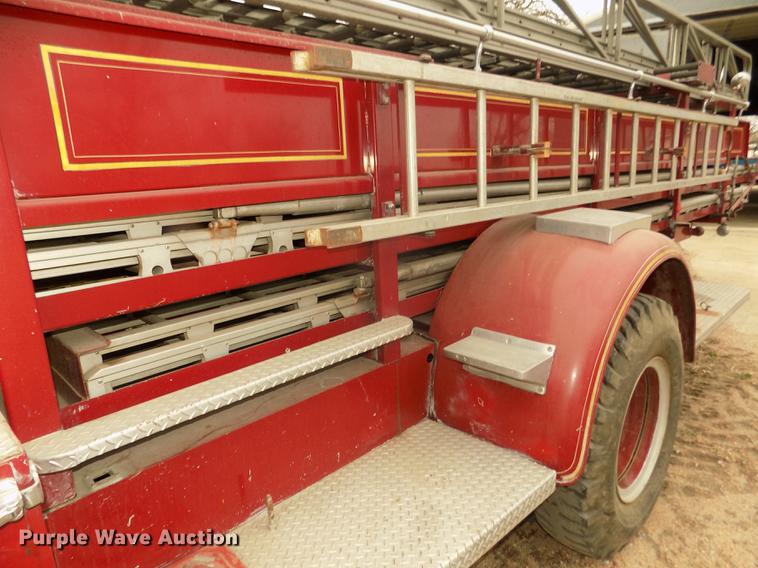 image for item DD2816 1958 American Lafrance ladder fire truck