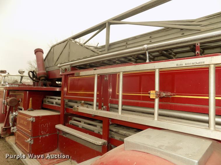 image for item DD2816 1958 American Lafrance ladder fire truck