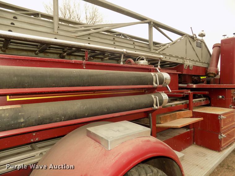 image for item DD2816 1958 American Lafrance ladder fire truck