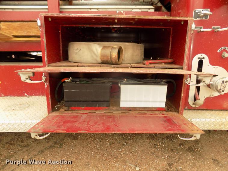 image for item DD2816 1958 American Lafrance ladder fire truck