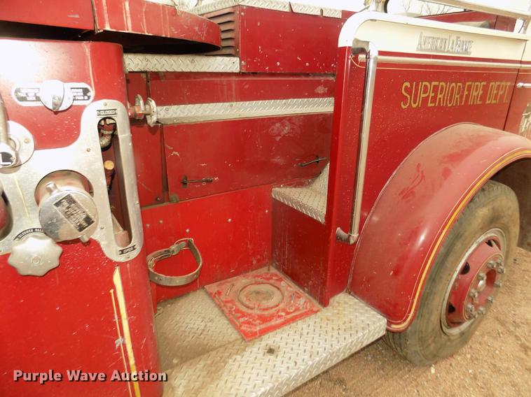 image for item DD2816 1958 American Lafrance ladder fire truck