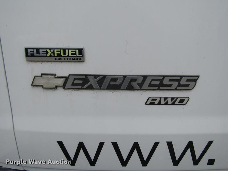 image for item DD7436 2007 Chevrolet Express 1500 van