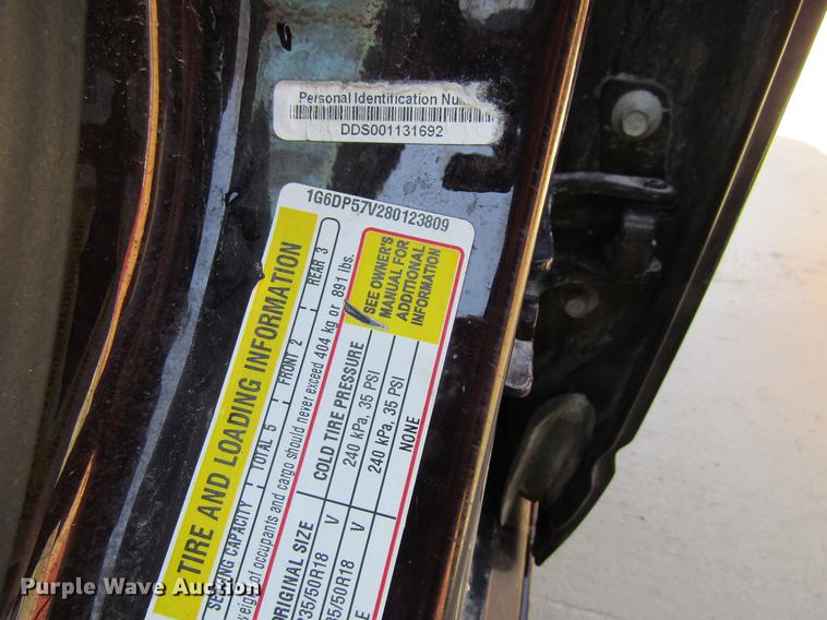 image for item DF3761 2008 Cadillac CTS