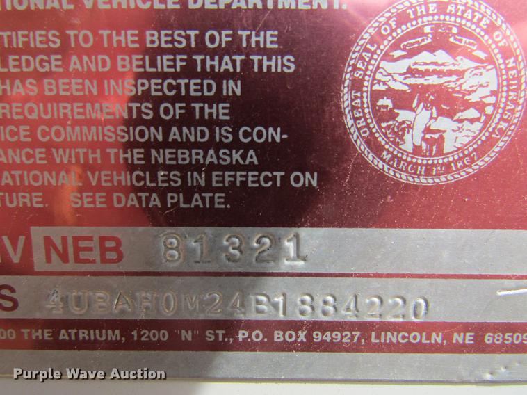 image for item DF3763 2011 Harmony 26FB RV