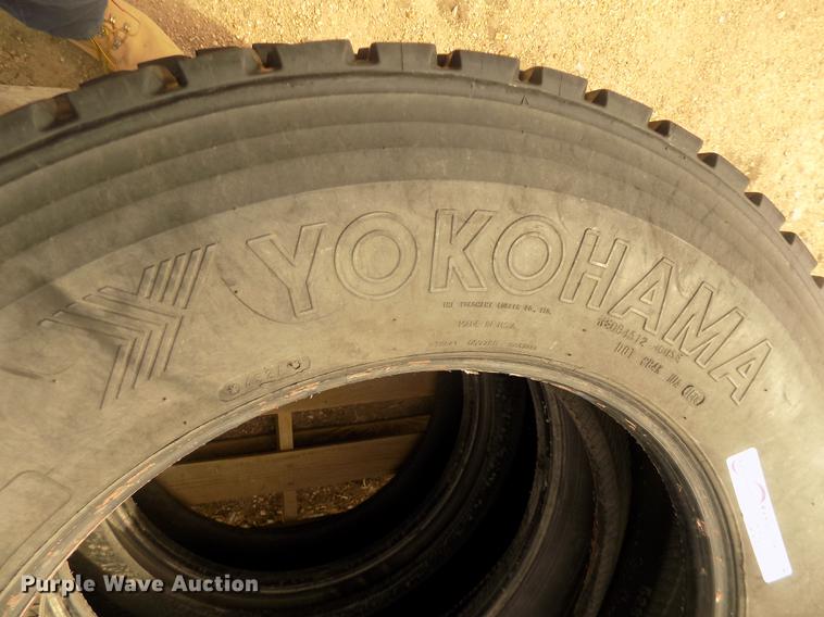 image for item DO9007 (6) Yokohama 285/75R24.5 tires