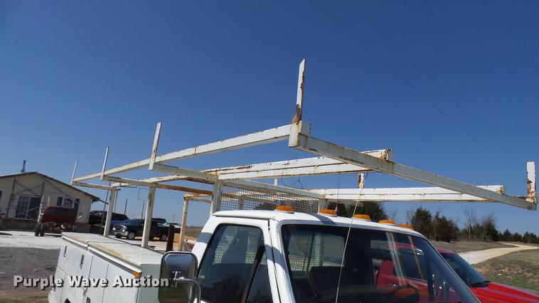 image for item DP9546 1991 Ford F450 Super Duty Lariat XLT utility truck