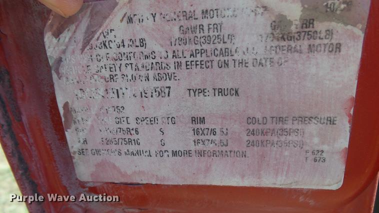 image for item DP9547 1999 Chevrolet Silverado 1500 pickup truck