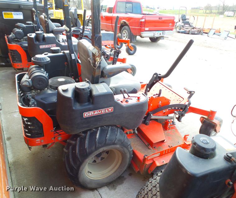 image for item DZ9307 2012 Gravely Pro Turn 460 ZTR lawn mower