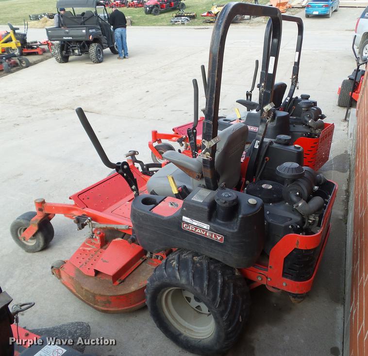 image for item DZ9307 2012 Gravely Pro Turn 460 ZTR lawn mower