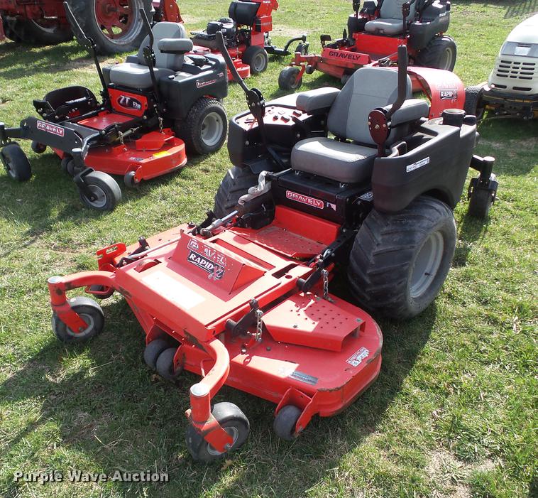 image for item DZ9309 Gravely Rapid XZ ZTR lawn mower