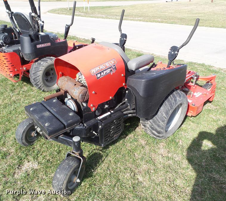 image for item DZ9309 Gravely Rapid XZ ZTR lawn mower