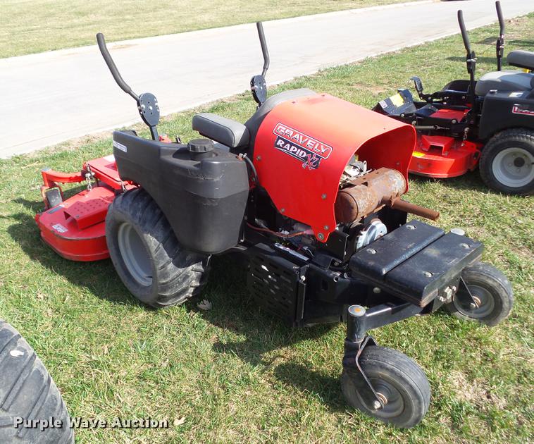 image for item DZ9309 Gravely Rapid XZ ZTR lawn mower