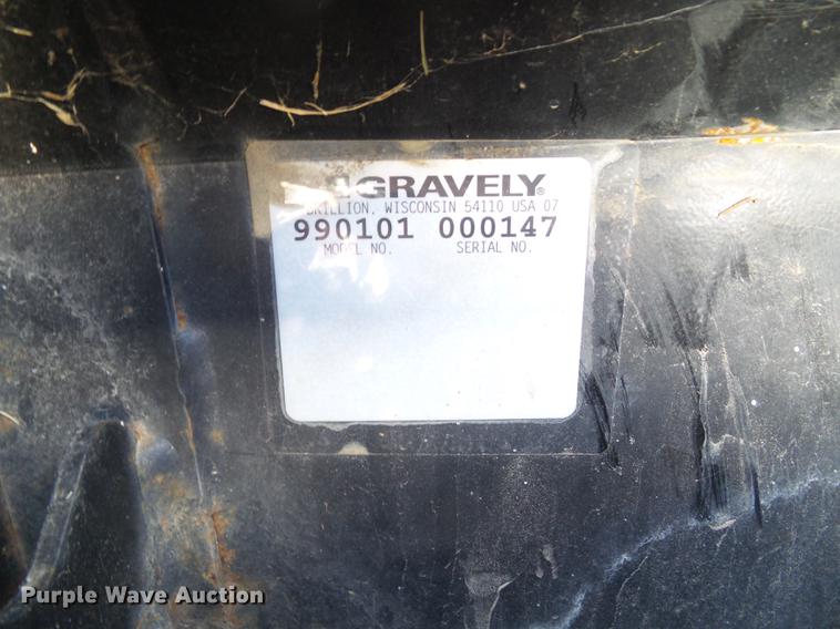 image for item DZ9309 Gravely Rapid XZ ZTR lawn mower