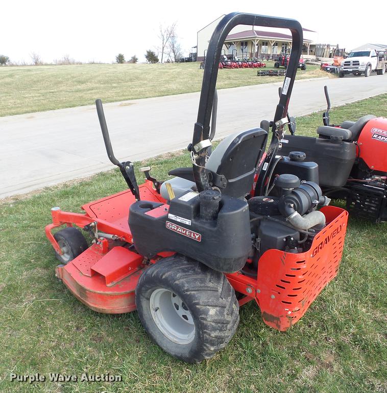 image for item DZ9310 2015 Gravely Pro Turn 260 ZTR lawn mower