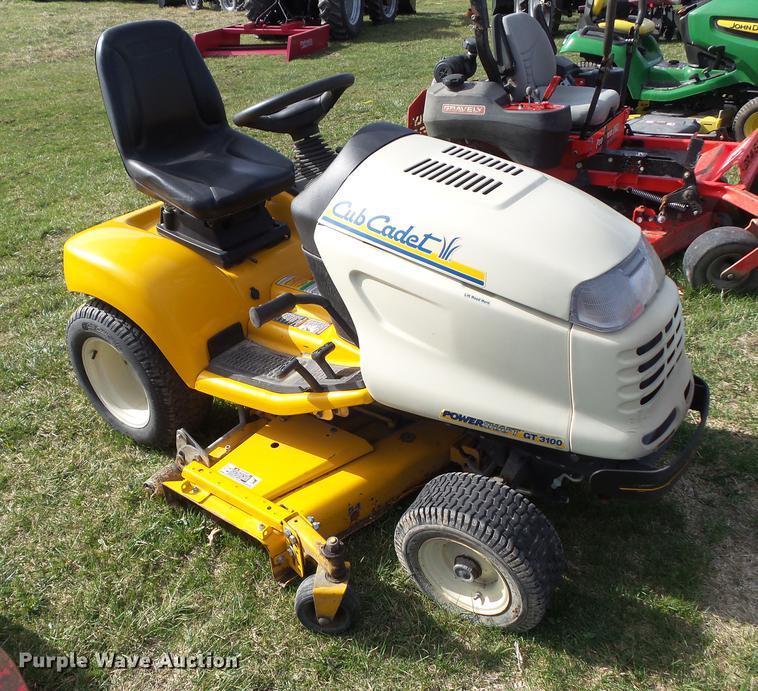 image for item DZ9311 Cub Cadet GT3100 lawn mower