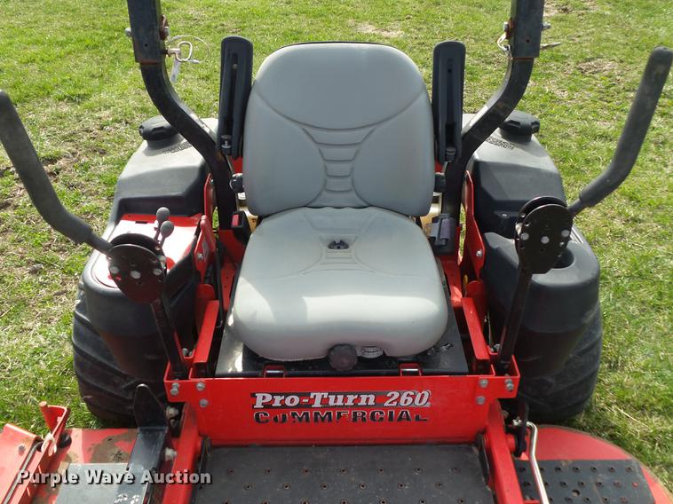 image for item DZ9314 Gravely Pro Turn 260 ZTR lawn mower