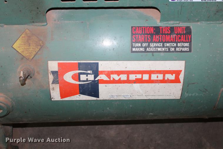 image for item DZ9866 Champion air compressor