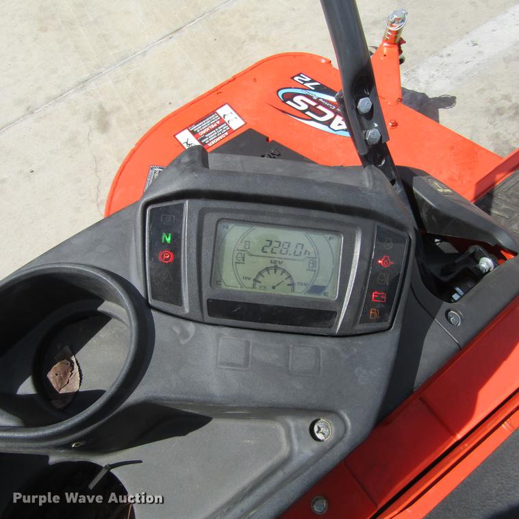 image for item EB9544 2016 Kubota ZD1211L lawn mower