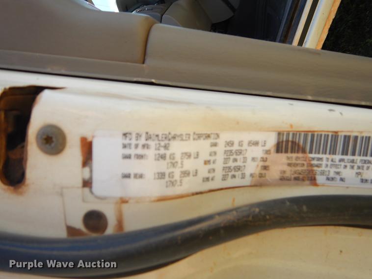 image for item EI9015 2003 Jeep Grand Cherokee SUV