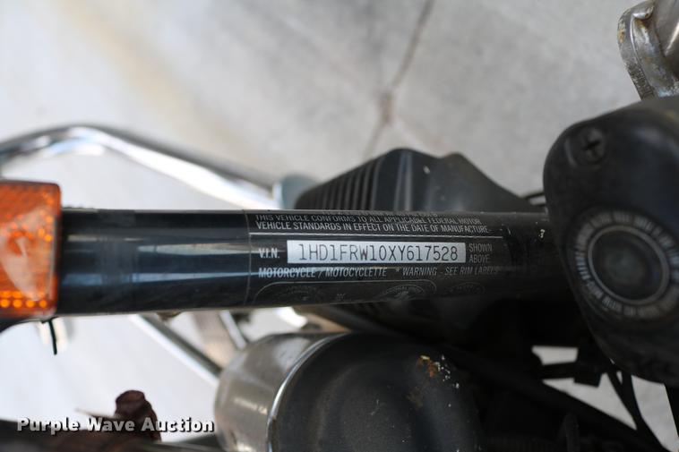 image for item EW9185 1999 Harley Davidson FLHRCI Road King Classic motorcycle