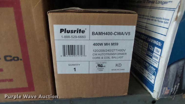 image for item EX9138 Approximately 80 Hubbell bay lights