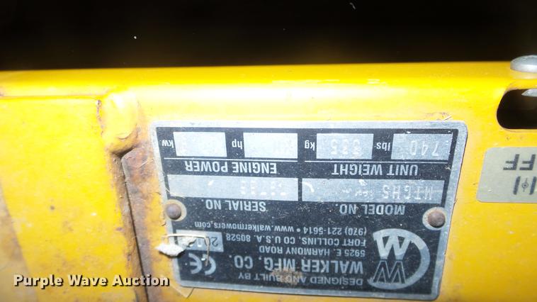 image for item EX9144 Walker MTGHS ZTR lawn mower