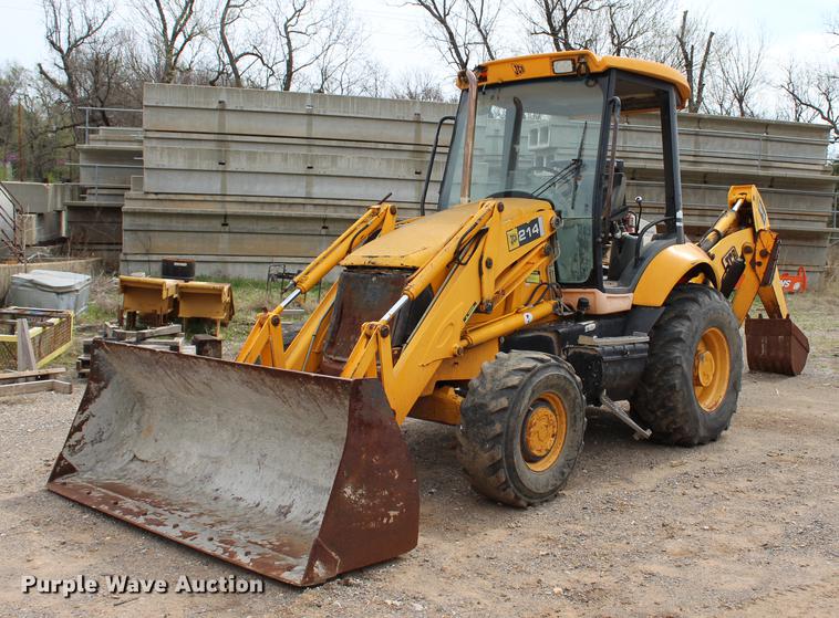image for item BE9355 JCB 214 backhoe