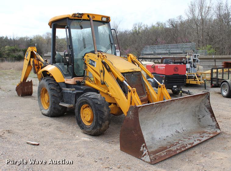 image for item BE9355 JCB 214 backhoe