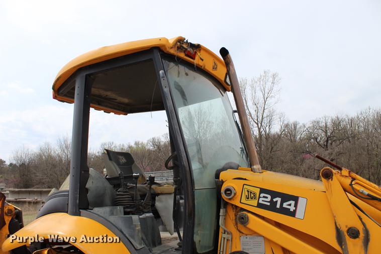 image for item BE9355 JCB 214 backhoe