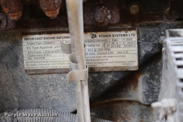 image for item BE9355 JCB 214 backhoe