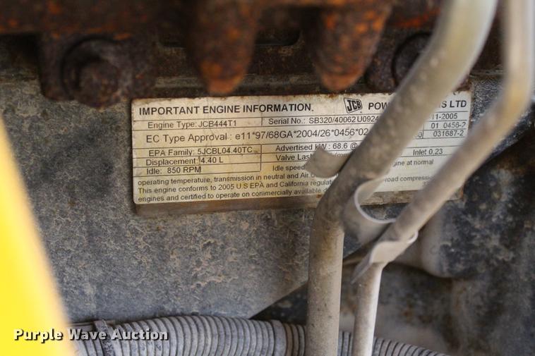 image for item BE9355 JCB 214 backhoe