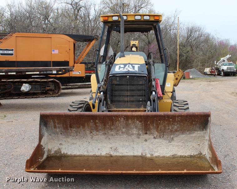 image for item BE9356 2005 Caterpillar 420D backhoe