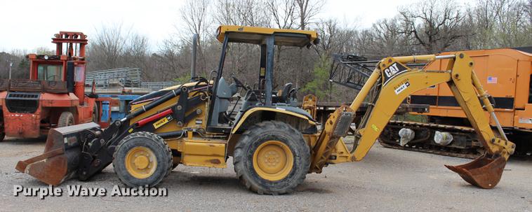 image for item BE9356 2005 Caterpillar 420D backhoe