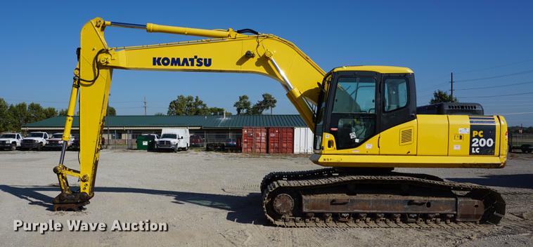 image for item DA1253 2003 Komatsu PC200LC-7L excavator