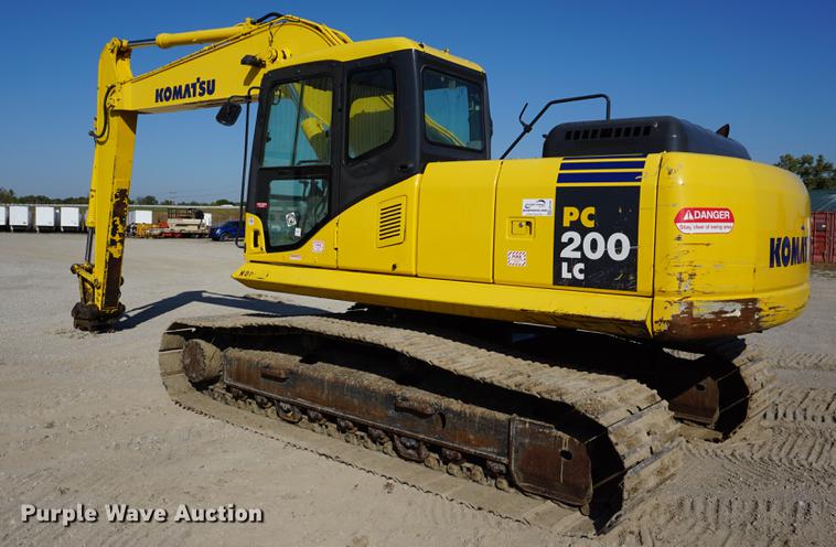 image for item DA1253 2003 Komatsu PC200LC-7L excavator