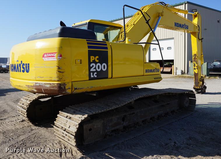 image for item DA1253 2003 Komatsu PC200LC-7L excavator